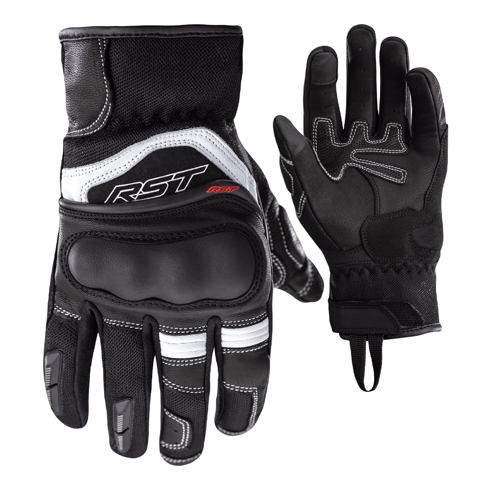 RST Women's Mc-Gloves Urban Air 3 Mesh Black / White 