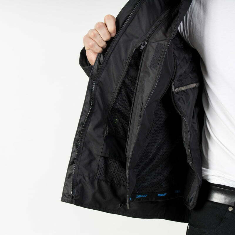 Ozon Textile MC-Jacket Tour III Black /Gripa