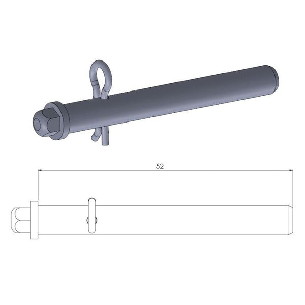 Pinul de frână Moto-Master 213030