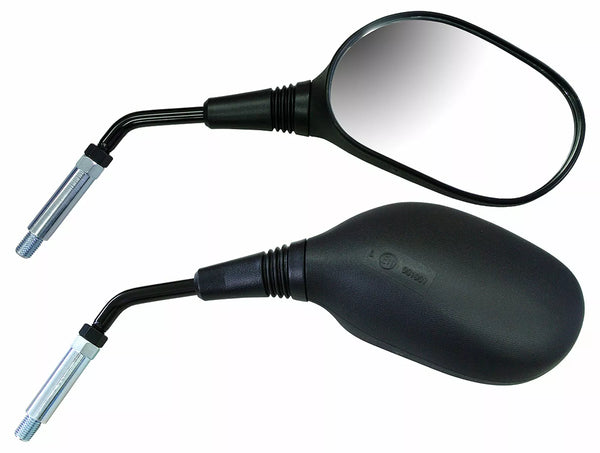 EMGO MIRROR BLACK LEFT EC STEM 20-55292