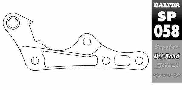 Adaptor de etrier de frână Galfer SP058