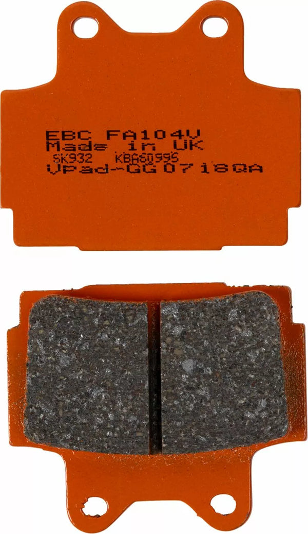 EBC Brake Pad FA arată organic FA104
