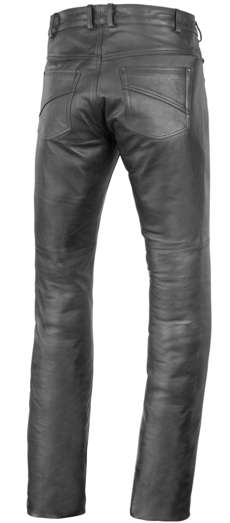 Pantaloni de piele Büse negru