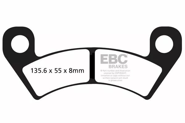 EBC Brake Pad Sint R Seria FA610R