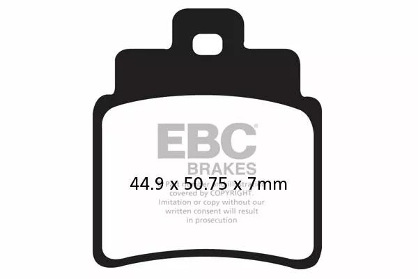 EBC Brake Pad Scooter Carbon SFAC355/4