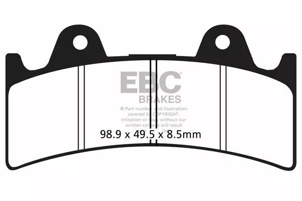 EBC Brake Pad FA arată organic FA243