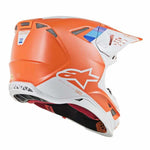 Alpinestars Cross MC Casca Suppech S-M8 Orange/Alb