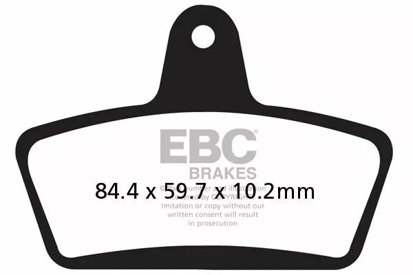 EBC Brake Pad FA arată organic FA623