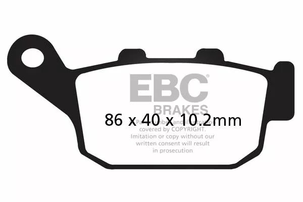 EBC BRAKE PAD HH SINT SCOOTER SFA140HH