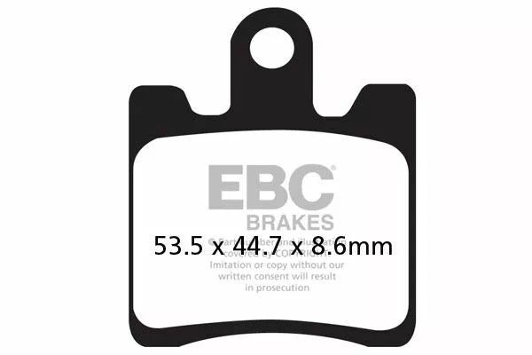 EBC Brake Pad Scooter Carbon SFAC283/4