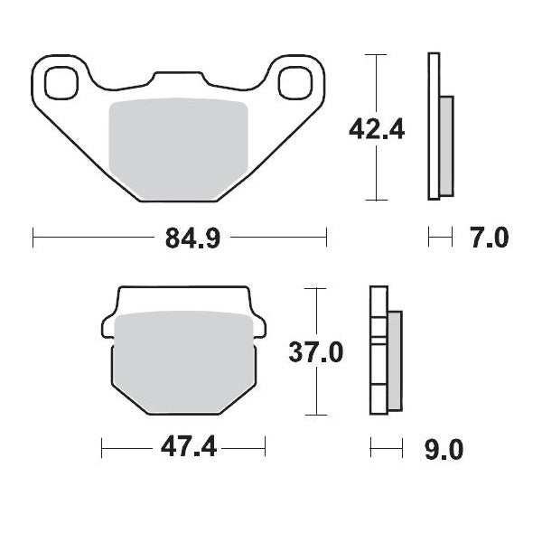 Moto-Master Brake Pad 409904
