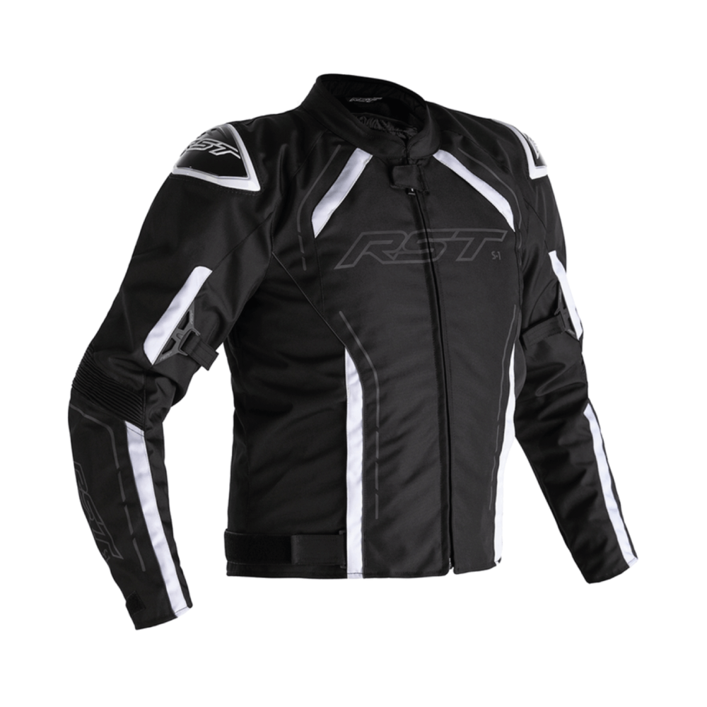 RST textile MC jacket S-1 Black /White