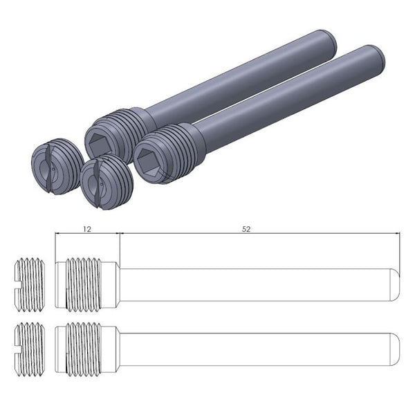 Pinul de frână Moto-Master 213039