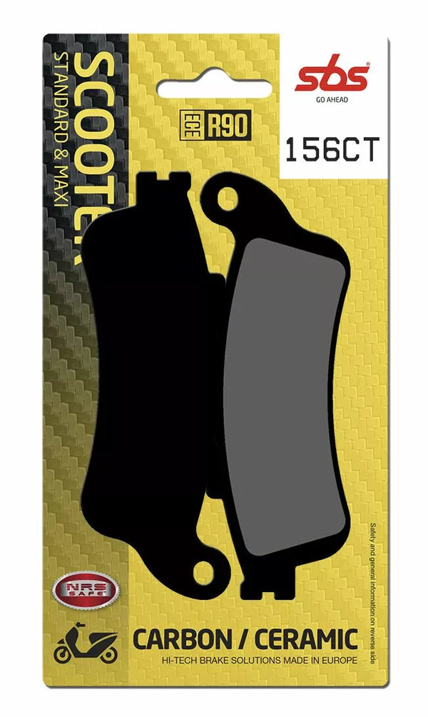 SBS Brake Pad Car/Cer Scoot 156ct
