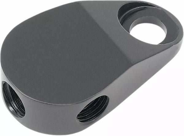 Goodridge -3 Tee NPT1/8F BK MCHD -024BK