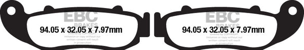 EBC Brake Pad Sint R Seria FA664R