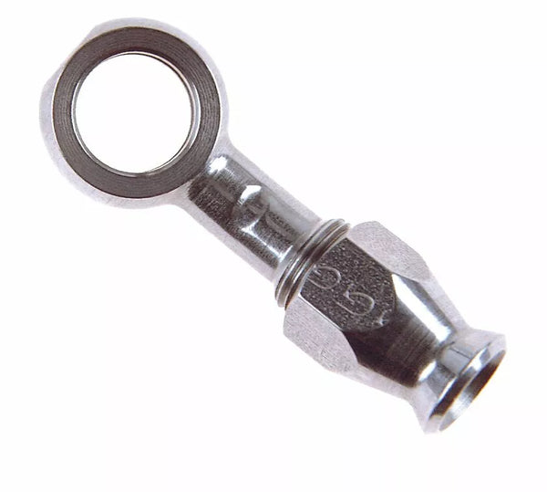 Goodridge -2 20 Banjo JIC5/16 M8 Long SS 5093-02C