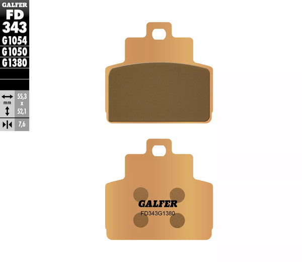 Galfer Brake Pad Sintered Scooter FD343G1380