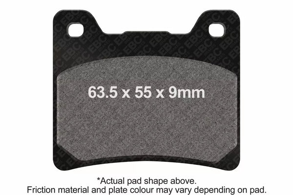 EBC Brake Pad EBC EPFA088HH EPFA088HH