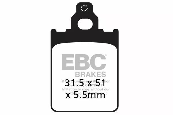 EBC Brake Pad Scooter Carbon SFAC186