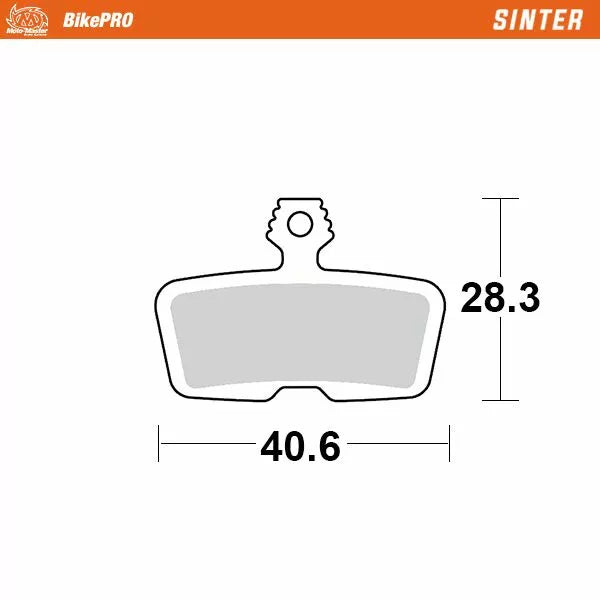 Moto-Master Brake Pad Sinter 731354