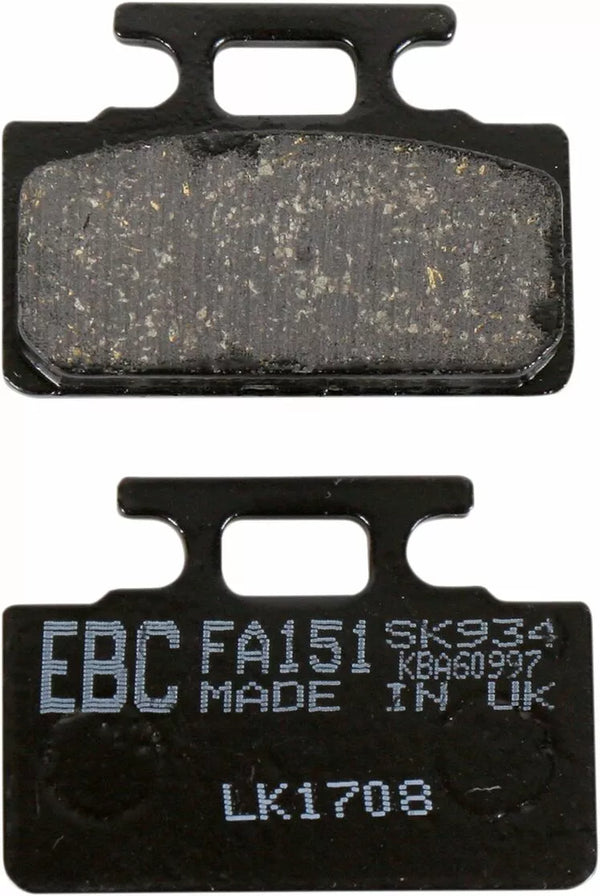 EBC Brake Pad FA arată organic FA151