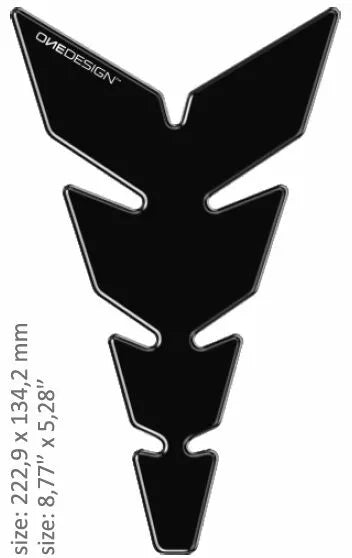 OneDeSign Tank Pad Moon Slim Black CGMOS101P