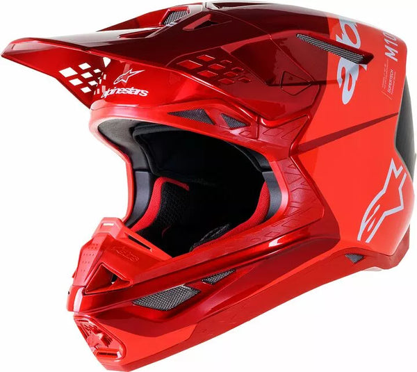 Alpinestars (MX) Casca SM10 Flood Red S 8300923-3003-S