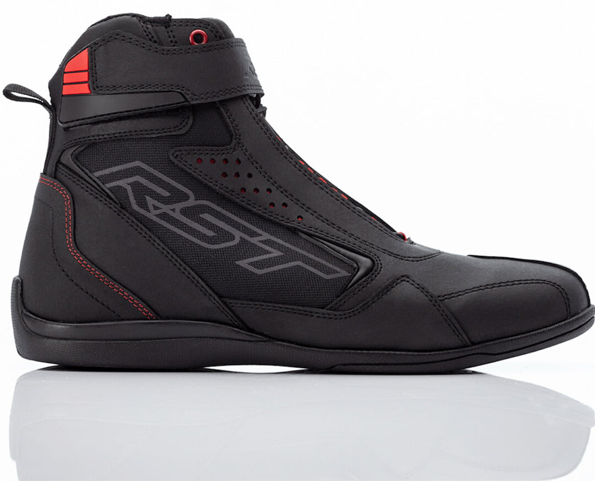 RST MC-SHOES FRONTAR BLACK /RED