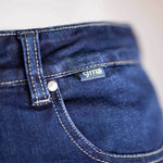 Gms lady kevlar mc-jeans rattle blue