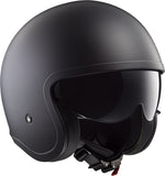 LS2 Open MC Casca Spitfire II Matte Negru