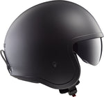 LS2 Open MC Casca Spitfire II Matte Negru