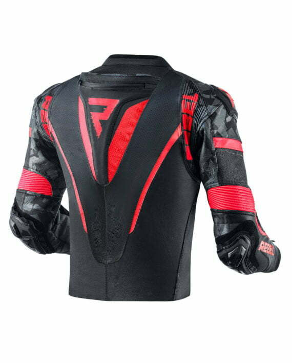 Rebelhorn MC-Skin Jacket Rebel Black /Red