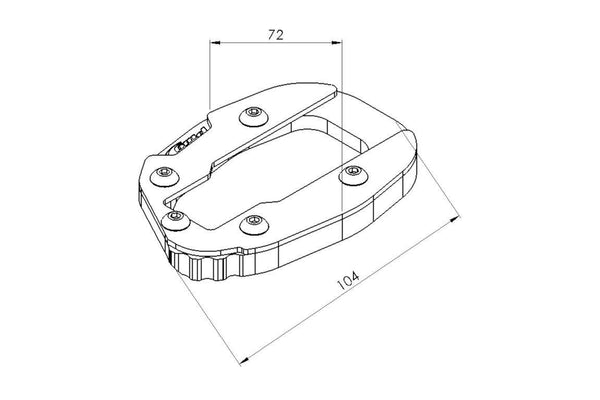 Stand Stand Swilger Ducati Multistrada V4 C/B