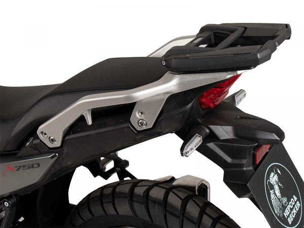 EASACCK TOPCASECARRIER BLACK FOR COMBINATION WITH original rear rack for Honda XL 750 Transalp (2023-)
