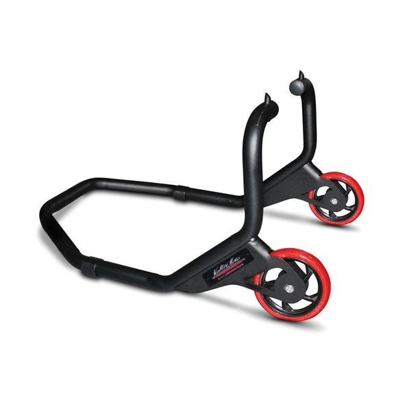 Standul din față (roata roșie)