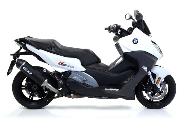 BMW C650 Sport 16/20 Racing Steel Link Pipe pentru săgeată și colecție originală