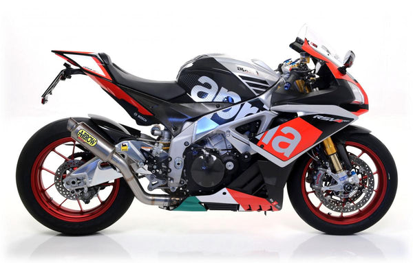 Aprilia RSV4 RR-RSV4 RF 15/16 Homol. Titan GP2 amortizor+conductă de legătură din oțel inoxidabil pentru colectoare originale