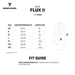 Rebelhorn MC Gloves Flux II negru /gripă