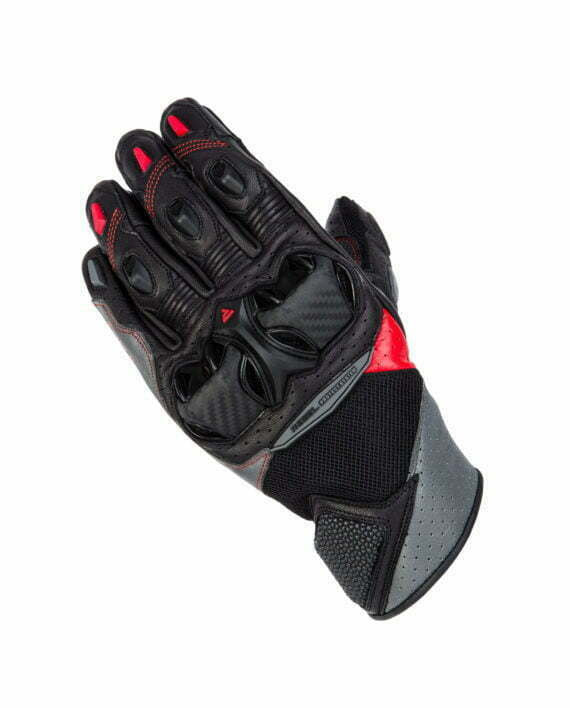 Rebelhorn MC Gloves Flux II Black /Red