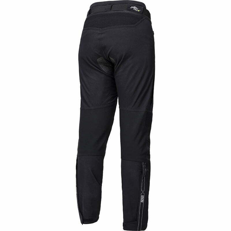 Ixs Lady Laminated Mc-Pants ST Plus Black