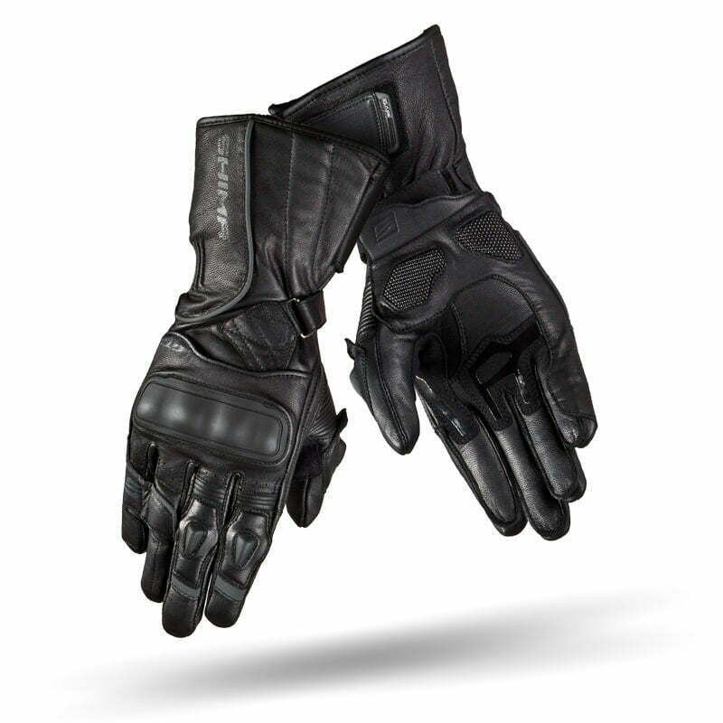 Shima Ladies Mc-Gloves GT-1 Negru impermeabil