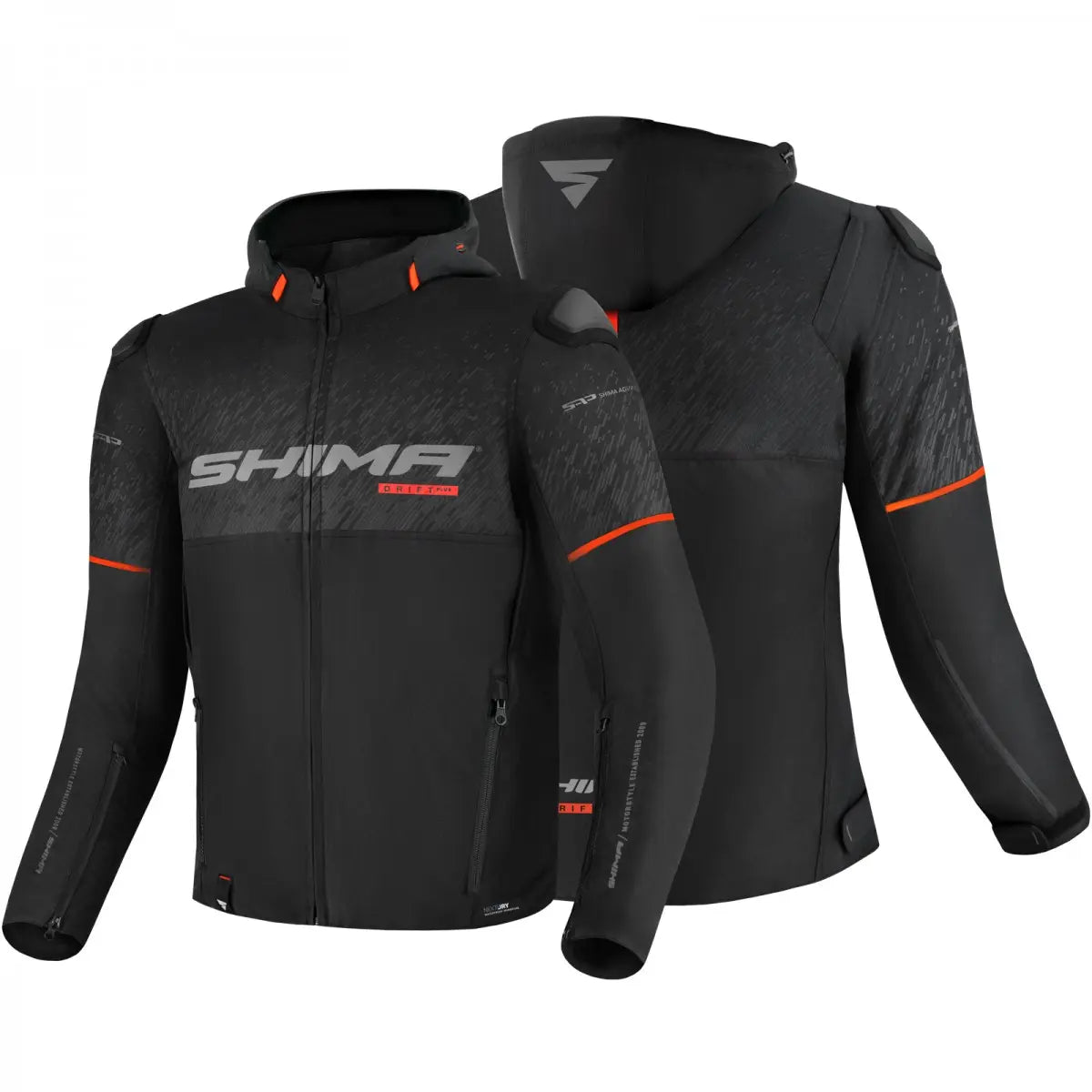 Shima Textile MC Jacket Operațiune Plus Negru