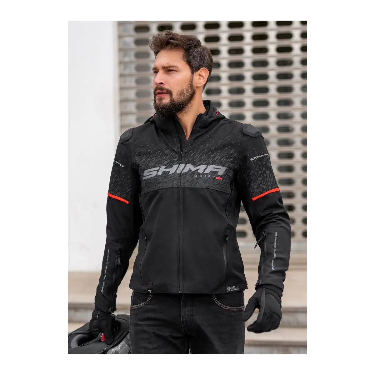 Shima Textile MC Jacket Operațiune Plus Negru