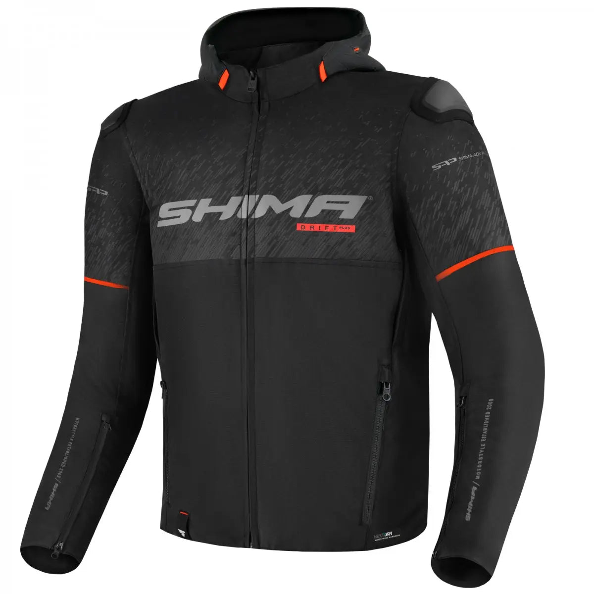 Shima Textile MC Jacket Operațiune Plus Negru