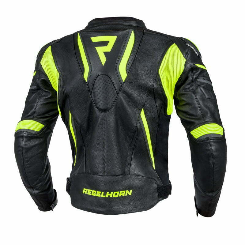 Rebelhorn Mc-Leather Jacket Fighter Black /Gripa