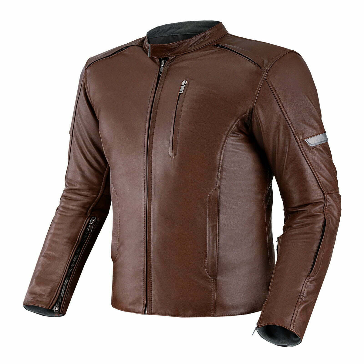 Shima Mc-Leather Jacket Hunter+ 2.0 Brown