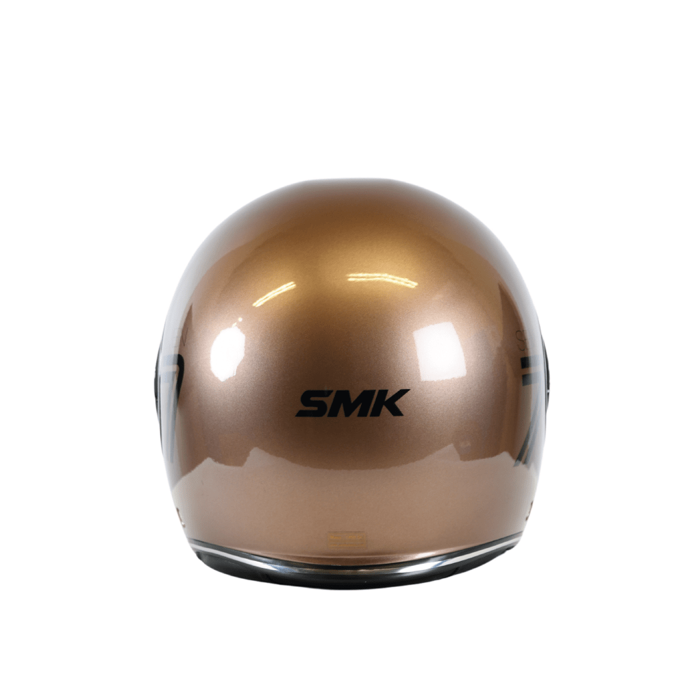 SMK Jet MC Casca Retro Seven Brown