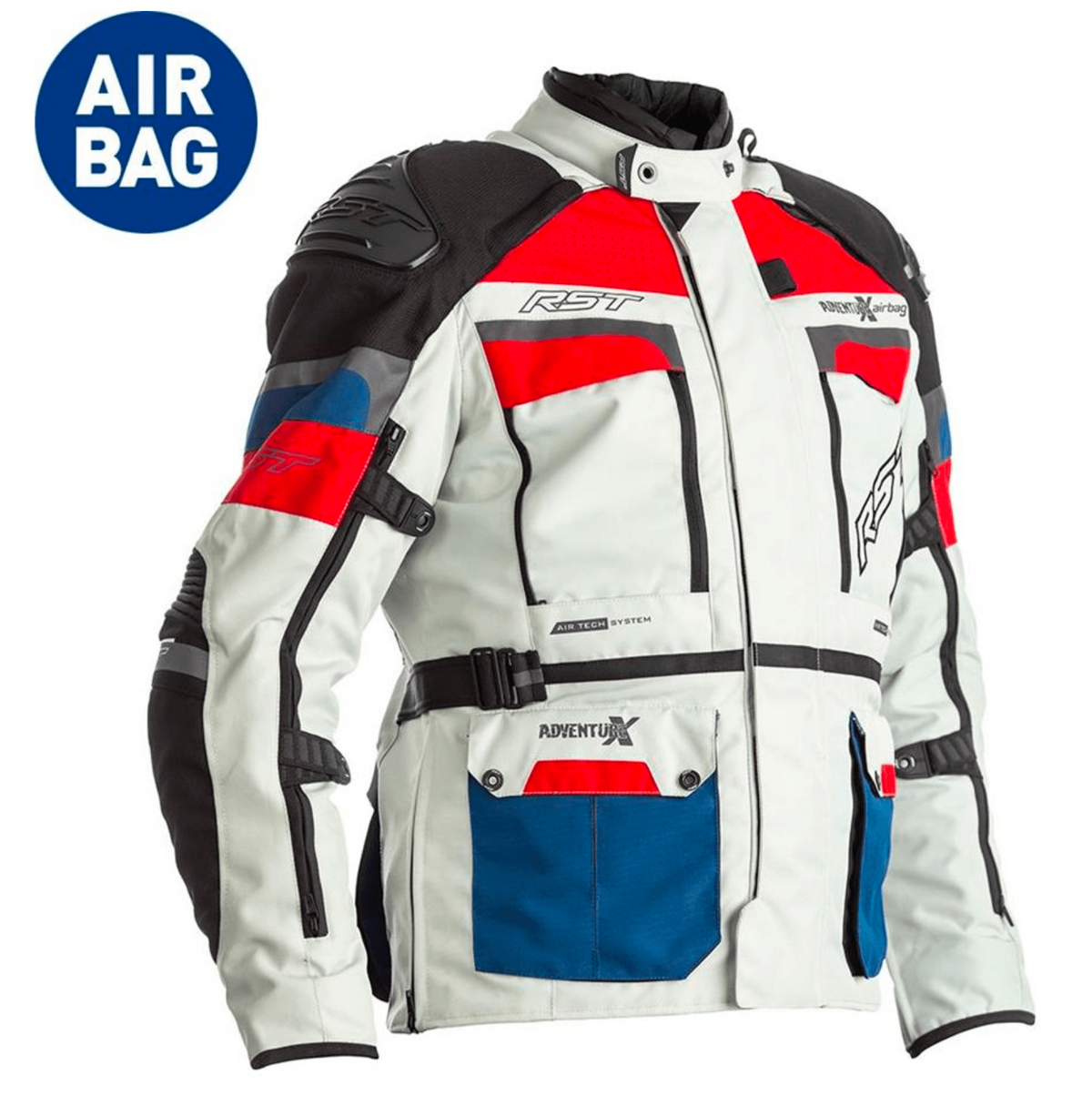 RST Airbag Textile MC JACK AVENTURA-X BLUE /RED