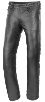 Pantaloni de piele Büse negru